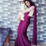 Vindhuja Vikraman Instagram - Love u till my last breath my love 😘❤️ @kuku_the_babyboy Costume @3days_designs 👗 Home Sweet Home