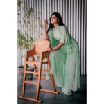 Vindhuja Vikraman Instagram - 💚 @photographsbyashbin @evanshi_designs Monte Nero