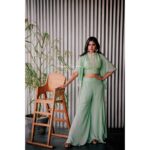 Vindhuja Vikraman Instagram – 💚
Pic @photographsbyashbin 
Costume @evanshi_designs Monte Nero