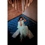 Vindhuja Vikraman Instagram - 💚 @photographsbyashbin 📸 @evanshi_designs 👗 @_____nailart_swagger______ 💅 Monte Nero