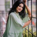Vindhuja Vikraman Instagram – Good morning dear ones.💖
.
Click by -@photographsbyashbin
.
Costume @evanshi_designs
.
Nails @_____nailart_swagger______ Thiruvananthapuram, Kerala, India
