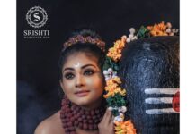 Vindhuja Vikraman Instagram - Navadurga concept photoshoot Day 2: Brahmacharini The second most powerful manifestation of Goddess Durga is Devi Brahmacharini who prayed for over a thousand years to please Lord Shiva. Goddess Brahmacharini is Durga avatar which has power, resolve, determination and focus at the core of her existence- things which can be useful to us at any given point of time. Model: @vindhujavikraman_official Concept, styling, make over: @geethu srishti, @srishti makeover hub Photo: @umesh srishti Trivandrum, India