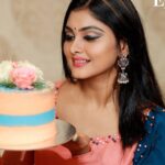 Vindhuja Vikraman Instagram – This love is never ending ❤️
Cake – @cake_oh_berry_tvm 
Costume – @evanshi_designs 
Hair – @ladysoultvm
Nails – @_____nailart_swagger______
Photo -@anand_kovalam 
#52klove#instafam#neverendinglove#loceforcakes#celebrationmood#designerwears Thiruvananthapuram, Kerala, India