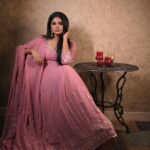 Vindhuja Vikraman Instagram - Thanz 💖 Mua @brides_of_vishu Outfit @thanzscouture Designer @_muhammed_thanzeela Trivandrum, India