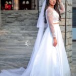 Vindhuja Vikraman Instagram - And they lived happily ever after….Amen!!!🤍🤍 Pic @_lalu_photography_ Mua @greenlife_divyarun Costume @nova_fashion_boutique_by_brind veli beach-trivandrum,kerala