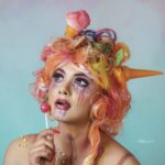 Vindhuja Vikraman Instagram - C A N D Y G I R L Candy - Coated dreams 🍭 Conceptual photoshoot In frame @vindhujavikraman_official Photography & concept @_bibi_photography Makeup & Hairstylist @eternalmakeovers Nails @dartistry.in Retouch @ken_photography_lek Assist - @maje_esh Location - @vanitha_thozhil Inspried by Laura Dark Thank you everyone ! #CandyGirl #SweetTreats #SugarHigh #Candyland #DessertQueen #SweetsForDays #CandyCrush #fashionphotography #dreamy #photoshoot #fashionshoot #fashionmodel #modeling #modelswanted #creativephotography #editorialphotography #beautyshoot #highfashion #eternalmakeovers #vindhujavikraman #alluradst #eyedotstudio #bibiphotography