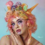 Vindhuja Vikraman Instagram - C A N D Y G I R L Candy - Coated dreams 🍭 Conceptual photoshoot In frame @vindhujavikraman_official Photography & concept @_bibi_photography Makeup & Hairstylist @eternalmakeovers Nails @dartistry.in Retouch @ken_photography_lek Assist - @maje_esh Location - @vanitha_thozhil Inspried by Laura Dark Thank you everyone ! #CandyGirl #SweetTreats #SugarHigh #Candyland #DessertQueen #SweetsForDays #CandyCrush #fashionphotography #dreamy #photoshoot #fashionshoot #fashionmodel #modeling #modelswanted #creativephotography #editorialphotography #beautyshoot #highfashion #eternalmakeovers #vindhujavikraman #alluradst #eyedotstudio #bibiphotography Trivandrum, India
