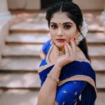 Vindhuja Vikraman Instagram - Pic @thekkan_thaanthonni Mua @brides_of_vishu Costume @thanzscouture Nails @dartistry.in Trivandrum, India