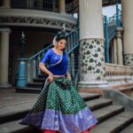 Vindhuja Vikraman Instagram - Thanz 💚 Pic @thekkan_thaanthonni Mua @brides_of_vishu Costume @thanzscouture Nails @dartistry.in Styled by @_muhammed_thanzeela Trivandrum, India