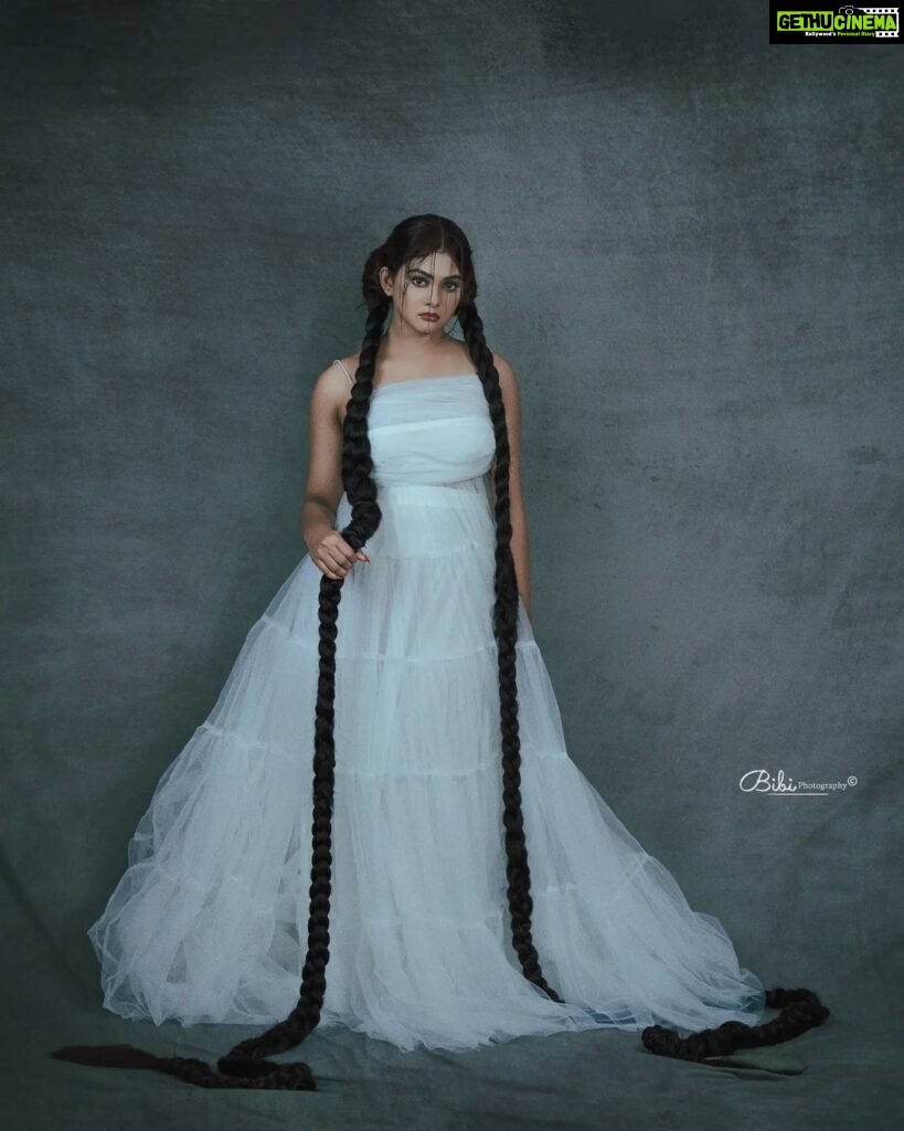 Vindhuja Vikraman Instagram - F A I R Y T A L E 'Fairytale' far away and get lost in the dreamy beauty of it all ! Conceptual photoshoot In frame @vindhujavikraman_official Photography & concept @_bibi_photography Makeup & Hairstylist @eternalmakeovers Costume - @alluradst Retouch @ken_photography_lek Assist - @maje_esh Ebgm Inspried By Nicholas Trivandrum, India