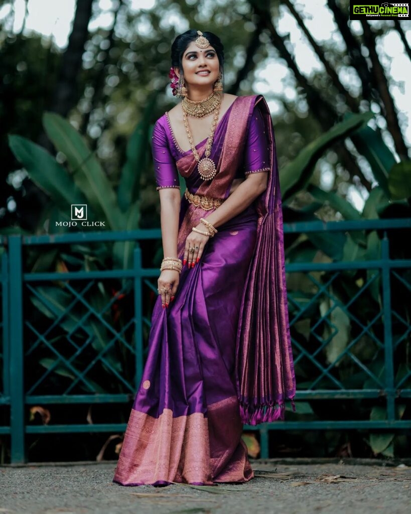 Vindhuja Vikraman Instagram - Bride 💜