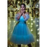 Vindhuja Vikraman Instagram - Birthday Series 💙 Pic @vinod_lifetouch Mua @sreshta_makeover Costume @nova_fashion_boutique_by_brind Decor @br_eventsofficial Kerala