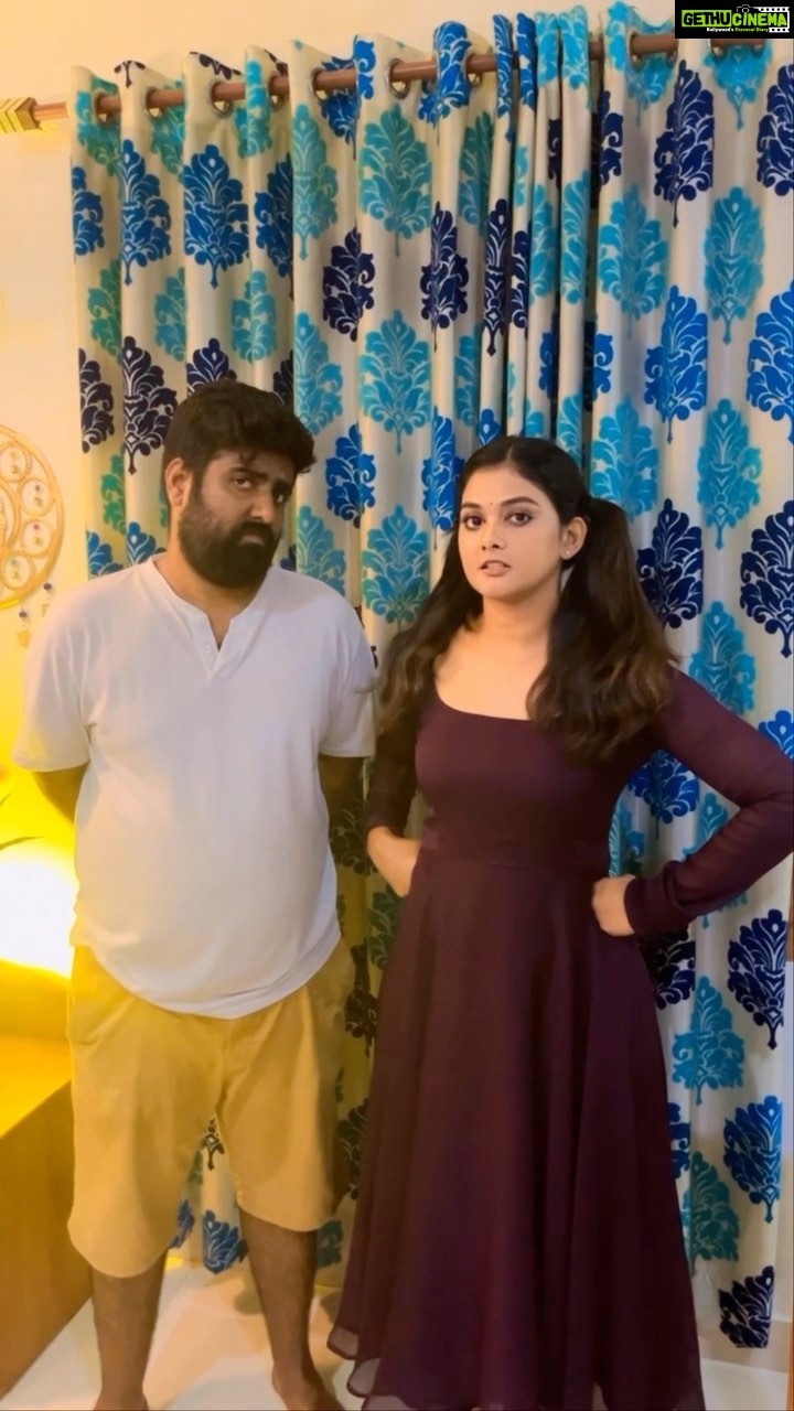 Vindhuja Vikraman Instagram - Ranimol AppuMon β€οΈ Recreated vth Kumkumacheppu Team π @actoranantha @prabhasankar_actor Video @firoshmohan β€οΈπ» Dress @3days_designs π #reelsvideo #trendingreels #malayalam #flowerstv #kumkumacheppu #vindhujavikraman Trivandrum, India