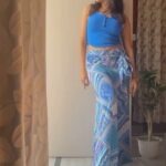 Vindhya Tiwari Instagram - Meri Har Adaa pe 💙….? Complete the caption the most interesting one will get pinned 📌