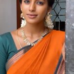 Vinusha Devi Instagram - Jewellery : @fineshinejewels #barathikannamma #reels #thaandavam #kannamma