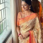 Vinusha Devi Instagram - Happy Onam ✨ Picture credits : @pavithra.janani 🫰🏾❤️ #vinushadevi #happyonam