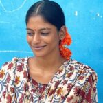 Vinusha Devi Instagram - Kanagabaram poo 🌿🧡 #vinushadevi #native