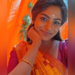 Vinusha Devi Instagram - Recent selfies of kannamma ✨️ #vinushadevi #kannamma #chithra #barathikannamma2