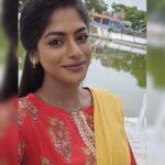 Vinusha Devi Instagram - Recent selfies of kannamma ✨️ #vinushadevi #kannamma #chithra #barathikannamma2