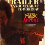 Vishal Instagram – #MarkAntony Team wish you all to revisit the teaser once again BECAUSE WE ARE COMING AGAIN WITH THE TRAILER 💥

#MarkAntonyFromSep15
#MarkAntonyTrailer