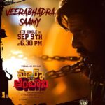 Vishal Instagram - Happy to announce release of the fourth single from #MarkAntony on Sep 9th at 6:30 PM #KaruppanaSaamy in Tamil & #VeerabhadraSaamy in Telugu #WorldOfMarkAntony