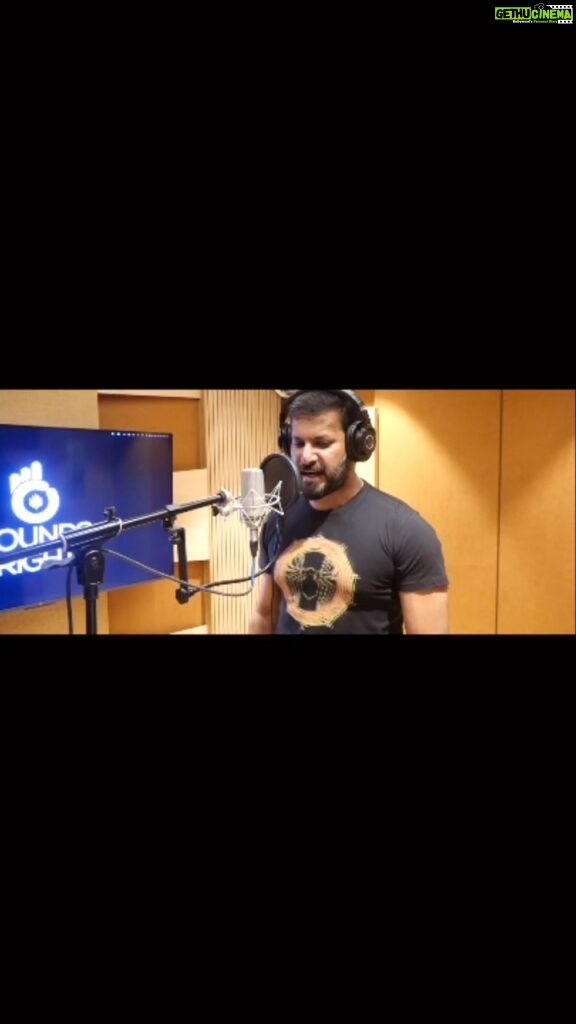 Vishal Instagram - Well, this is what I was talking about yesterday. Was an ecstatic feeling to sing a song for the telugu version of #MarkAntony Happy to enter as a singer also in the #WorldOfMarkAntony Hats off to all you singers, could see how much effort you need to put to sing a song. Hope you all like it. Soon to release worldwide Much thanks to @Ramajogaiah Sir for the lovely lyrics rendered #AdharadhaMama @iam_sjsuryah @suniltollywood @gvprakash @selvaraghavan @adhikravi @vinodkumar_offcl