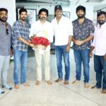 Vishal Instagram - Happy to have met my dearest Brother & Hero @actorvijay Thank you so much for watching my teaser…. Always proud to be your fan, GB