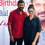 Vishal Instagram - Successfully finished the Ist schedule of #Vishal34 directed by #Hari Sir & produced by Stone Benchers & Zee Studio South. Had a wonderful experience in Karaikudi, one of my favourite places in TN. Was totally elated & surprised to see the entire case & crew celebrate my birthday at my favourite place, my work space. Thank you so much my dearest team, Hari Sir, Sugumar, Priya, Yogi Babu & entire cast & crew for bringing in this surprise, looking forward to the next schedule, GB