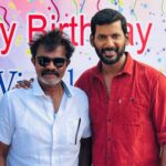 Vishal Instagram - Successfully finished the Ist schedule of #Vishal34 directed by #Hari Sir & produced by Stone Benchers & Zee Studio South. Had a wonderful experience in Karaikudi, one of my favourite places in TN. Was totally elated & surprised to see the entire case & crew celebrate my birthday at my favourite place, my work space. Thank you so much my dearest team, Hari Sir, Sugumar, Priya, Yogi Babu & entire cast & crew for bringing in this surprise, looking forward to the next schedule, GB