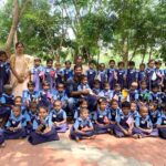 Vishal Instagram - Had a wonderful opportunity, thanks to God to visit SVA School in Thekkur Village which is 30 minutes from Karaikudi which has 210 Girl Kids starting from grade 1 to grade 5. Was very happy to celebrate Independence day with these lovely children. It was a wonderful moment to cherish. Thankfully shifting from Tuticorin to Karaikudi and having no shoot today made it possible for me to attend this event. I also thank the Teachers for grooming these young kids and I see a bright future for these kids, the enthusiasm and self confidence in them is really a must watch, GB