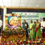 Vishal Instagram - On behalf of #APJAbdulKalam Ayya’s remembrance anniversary we planted saplings in Annai Velankanni College and also felt elated and happy to introduce a device invented by a young boy, Vijay Varma which is usable for Farmers to evade animals eating the crops and entering their fields. Nice to see budding talents doing something for farmers and not MNCs. Appreciate his effort and idea. Much needed for our society to acknowledge farmers by the youth. Hats off. GB