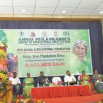 Vishal Instagram - On behalf of #APJAbdulKalam Ayya’s remembrance anniversary we planted saplings in Annai Velankanni College and also felt elated and happy to introduce a device invented by a young boy, Vijay Varma which is usable for Farmers to evade animals eating the crops and entering their fields. Nice to see budding talents doing something for farmers and not MNCs. Appreciate his effort and idea. Much needed for our society to acknowledge farmers by the youth. Hats off. GB
