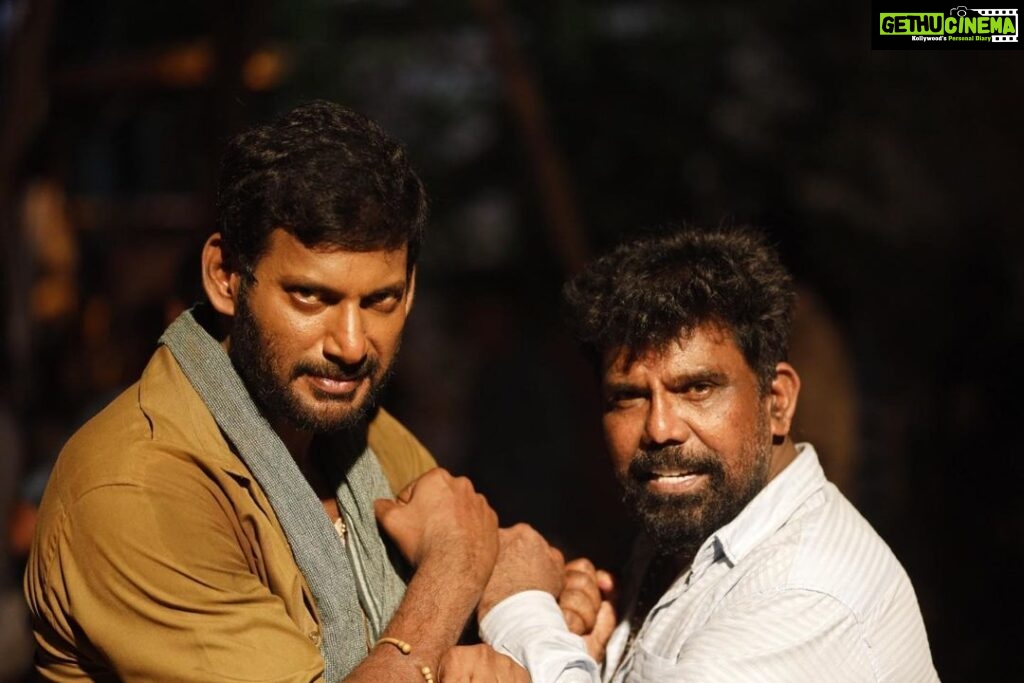 Vishal Instagram - After completing three fight sequences with my darling brother/choreographer @dhilipaction now joining hands with my favourite stunt choreographer @kannan_kanal once again in tuticorin for the intense climax fight of #Vishal34 in Hari sir's direction, produced by stone bench @karthiksubbaraj