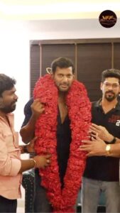 Vishal Instagram - Running Successfully Worldwide In Theatres Near You !!

Massive opening with overwhelming positive reviews !!

#WorldOfMarkAntony 
#MarkAntony