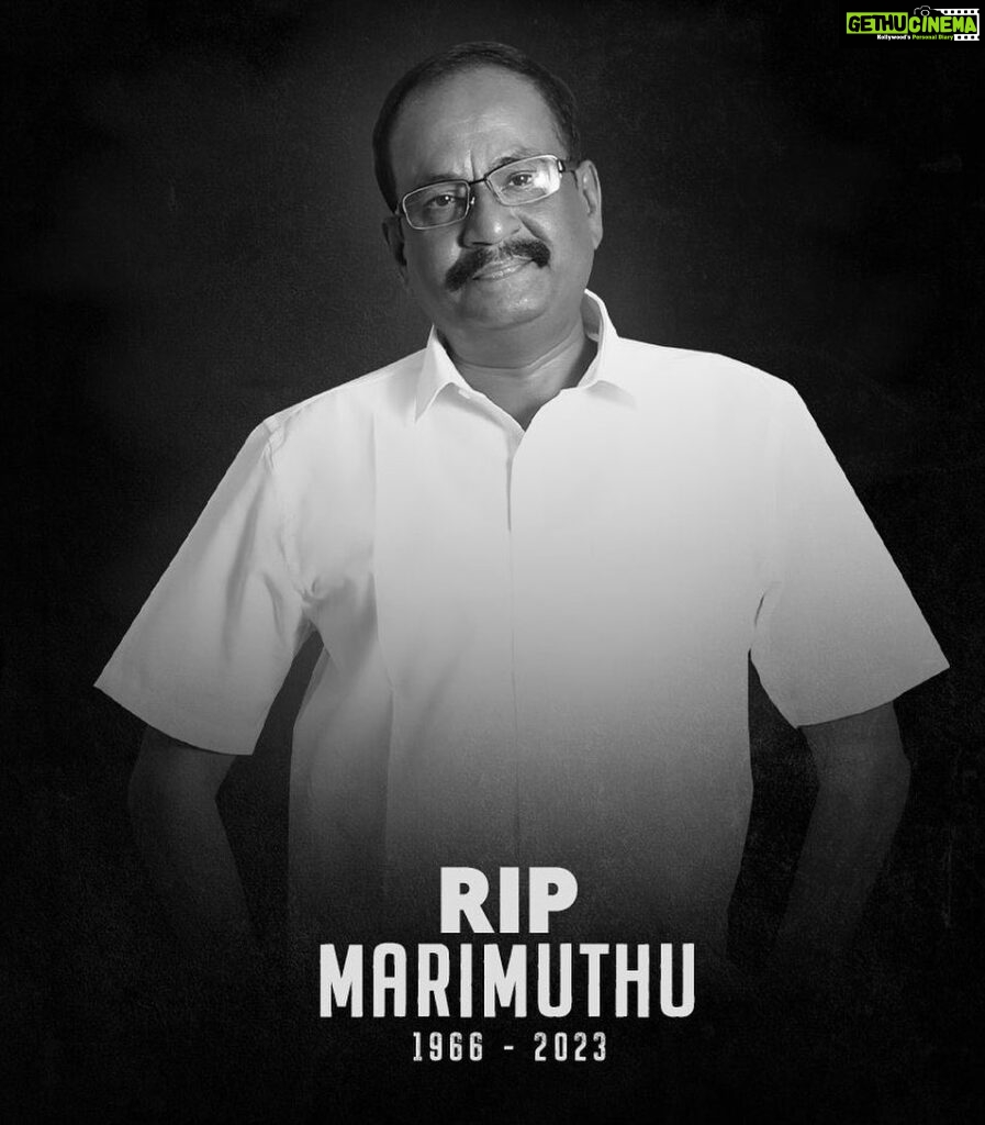 Vishal Instagram - Once again it shows life is very unpredictable. Shocking & unable to digest the fact that my fellow actor & a good human being & director Marimuthu Sir is no more. Have known him since the time he was a Ditector & transforming into a versatile actor. My only prayer to God today is to give strength & support to his family. May his soul rest in peace. Speechless, no words coming out as of now, God Bless #RIPMariMuthu