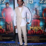 Vishal Instagram – @ Mumbai for the trailer launch of #MarkAntonyHindi, Hoping for the same response here too, God Bless 

Much thanks to @reliance.entertainment, @pvrpictures , @brightoutdoormedia & others for your invaluable support, GB

#MarkAntony 
#WorldOfMarkAntony
#MarkAntonyFromSep15

Styling – THE MS LABEL
Hair styling – Lakshman
Make up – Nandu