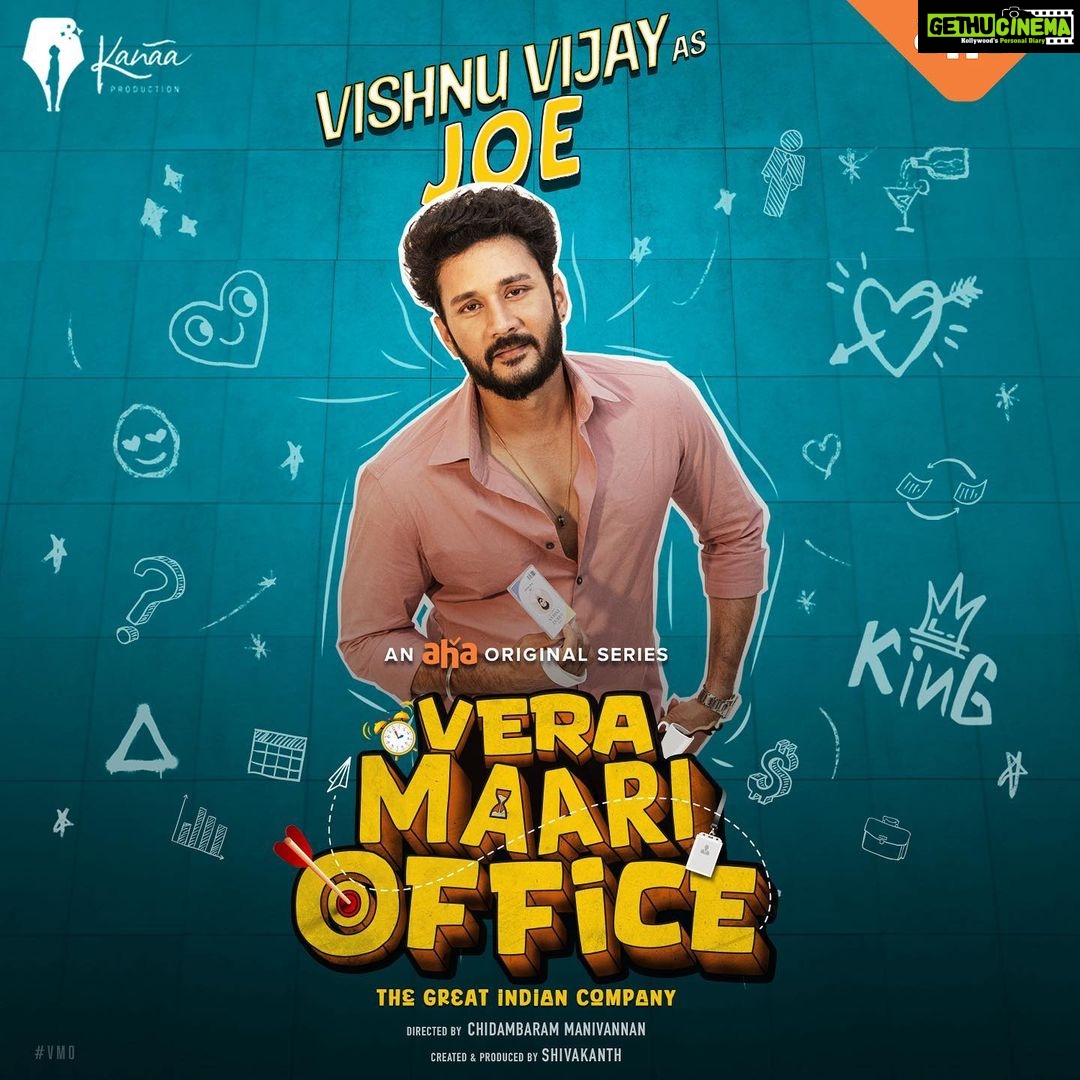 Vishnu Instagram - #YourReletableOfficeGang😆 Party'ku pannuvan rushu,Palaperuku ivan mela crushu! ivan veetula irruku pettu, ivan thotathelam hittu. 😉 Meet #Joe #veramaariofficeonaha coming soon! @rjvijayofficial @janani_ashokkumar @soundariya_nanjundan @lavanyaa_official @iam_sarithiran @kannadhasann @yenceesanjeev @syamathegaama @vjpaaru @vjpappu @vikkals_vikram @rjshivakanth @chidambarammanivannan @saranraghavan @kanaa_production @teamaimpro @sathish_pro #veramaariofficeonaha #vmo #ahatamil #ahaoriginal #dailyseries Chennai, India