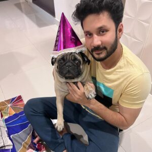 Vishnu Instagram - Happy birthday my milo boy 🥰 long live my boy ❤️
.
.
.
#miloboy #pug #doglover #lifeline #birthday #vvians #vishnuvijayfans #vishnuvijay_offl #vishnuvijay