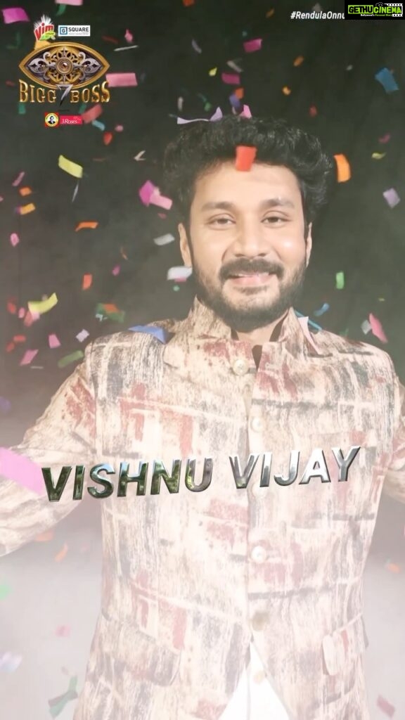 Vishnu Instagram - The journey starts here ❤️ #VishnuVijay #KamalHaasan #Disneyplushotstartamil #RendulaOnnuPaakkalaam #BiggBossTamil #BBT #BBTamilSeason7 #பிக்பாஸ் #VijayTelevision #VijayTV #VishnuVijay #VVonBB7 #VVians #VishnuVijayFans #VishnuVijayForLife #VVLove
