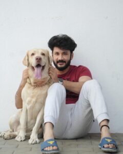 Vishnu Instagram - My love for pets it’s unconditional ❤️ . . . #petlover #love #passion #actorlife #model #dogs #kollywood #veramaarioffice #thegreatindiancompany @ahatamil