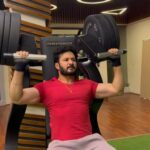 Vishnu Instagram – 🥂 
.
.
.
#vvians #vishnuvijay #love #goals #actorlife #fitness #stayfit 😎🤩