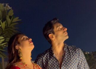 Vivek Dahiya Instagram - Does Karvachauth moon get stuck in traffic the moment it enters the city?🤷‍♀️ What's up with its tardiness....can't figure! #10pmDiary #DekhoChaandAaya #Karwachauth Mumbai - मुंबई