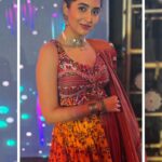 Vyoma Nandi Instagram – Did a little Navrati photoshoot 😉 ! JAI AMBEEEEE ♥️♥️♥️

Styled by 
@stylewithniki
Assisted by
@pushti_patel
Outfit
@divas.couturebyapexa
Jewellery 
@the_beta_girl

#vyomanandi