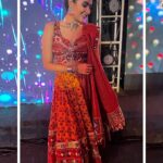 Vyoma Nandi Instagram – Did a little Navrati photoshoot 😉 ! JAI AMBEEEEE ♥️♥️♥️

Styled by 
@stylewithniki
Assisted by
@pushti_patel
Outfit
@divas.couturebyapexa
Jewellery 
@the_beta_girl

#vyomanandi