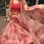 Vyoma Nandi Instagram - 💕 gulaabos in gulaabi chunariyaa😉 . . Spl thanks to @anishptel for being the sweetest photographer/videographer 🙌🏻💕 Newmarket, Ontario