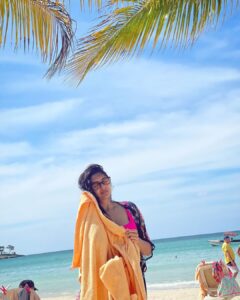 Vyoma Nandi Instagram - 💙 mentally at the beach #dnd 🧘🏻 #stillness