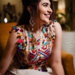 Vyoma Nandi Instagram - 🪄 🤍💜 @styleitwithniki (Outfit : @_houseofmohini ) (jewellery @anant_designs ) 📸 @jajalmilan.raw