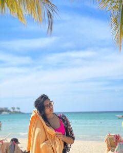 Vyoma Nandi Instagram - 💙 mentally at the beach #dnd 🧘🏻 #stillness