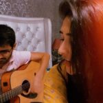 Vyoma Nandi Instagram - Srivalli where you at girl? #gimmeajhallak @hardnandi #jamsessionsbegin #pushpa #alluarjun #music #solace