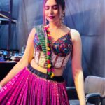 Vyoma Nandi Instagram - 🩷💜🖤 #Rangilore ! Had a blast as usual 🙌🏻 . . Styled by @styleitwithniki Outfit- @klassiccostumesmumbai Jewellery - @silver.kiosk . . #VyomaNandi Mumbai, Maharashtra